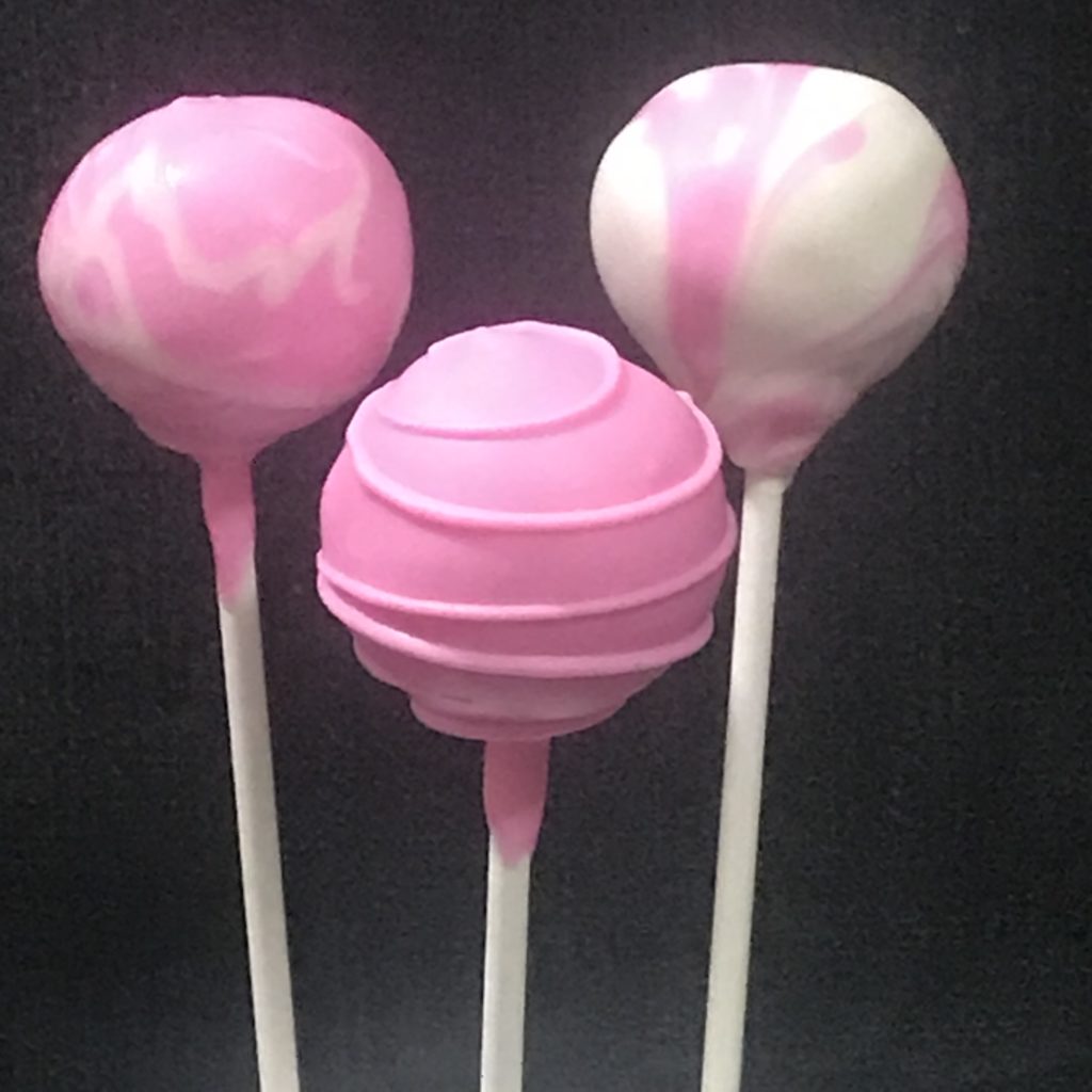 Dz Baby Blue or Baby Pink Cake Pops