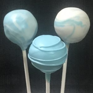Dz Baby Blue or Baby Pink Cake Pops