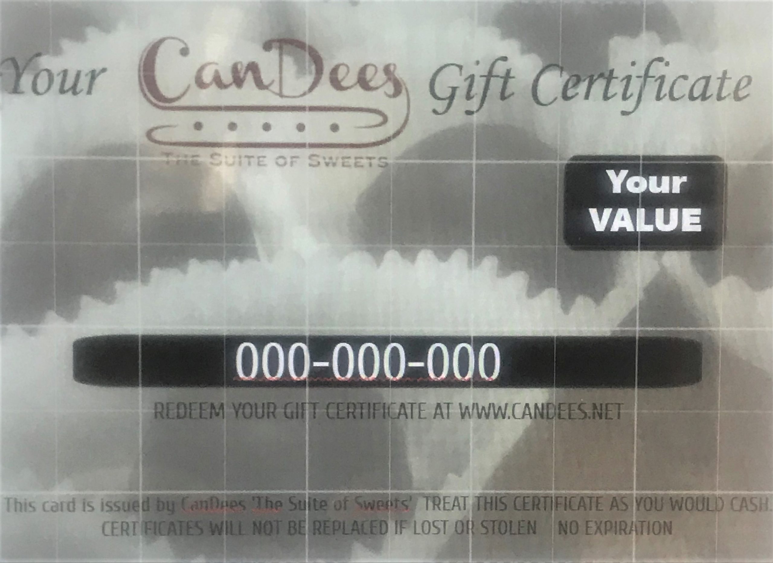 CanDees Gift Certificate
