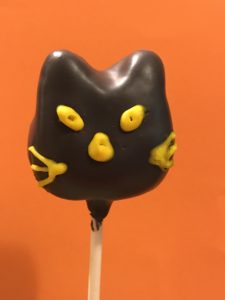 Black Cat Cake Pops