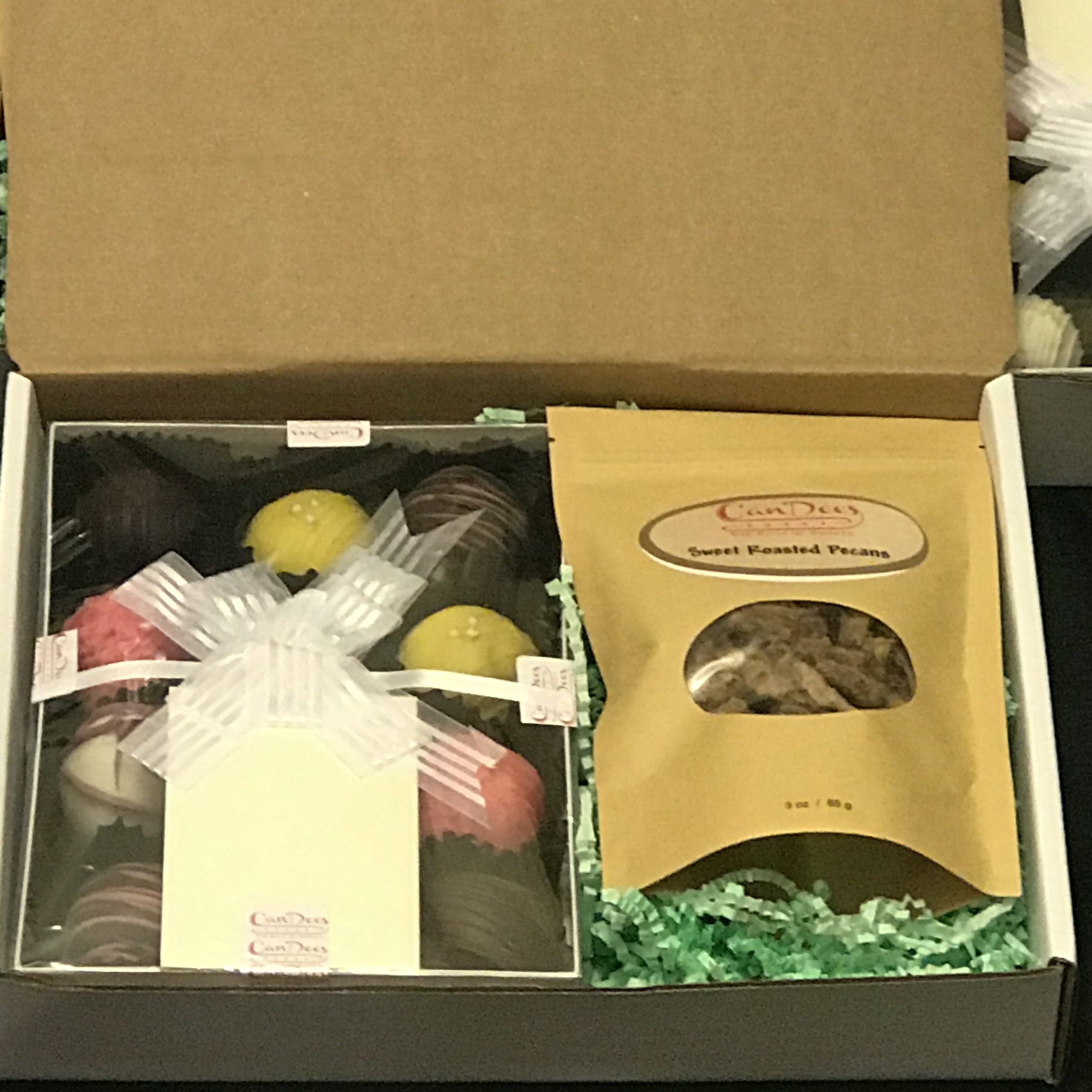 Cake Bite Treats & Sweet Roasted Pecans Gift Set