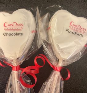 Medical Heart Shaped Cake Pops