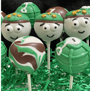 Army Cake Pops